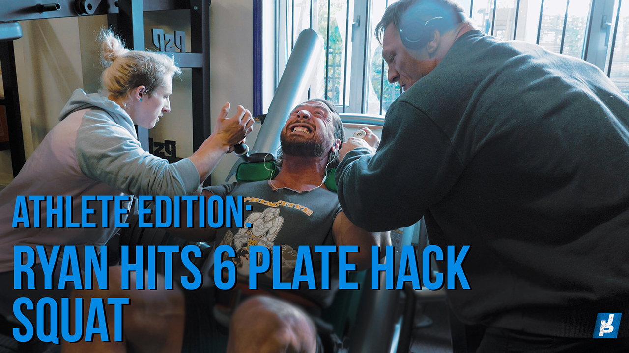 Athlete Edition: Ryan Petford Hits 6 Plate Hack Squat
