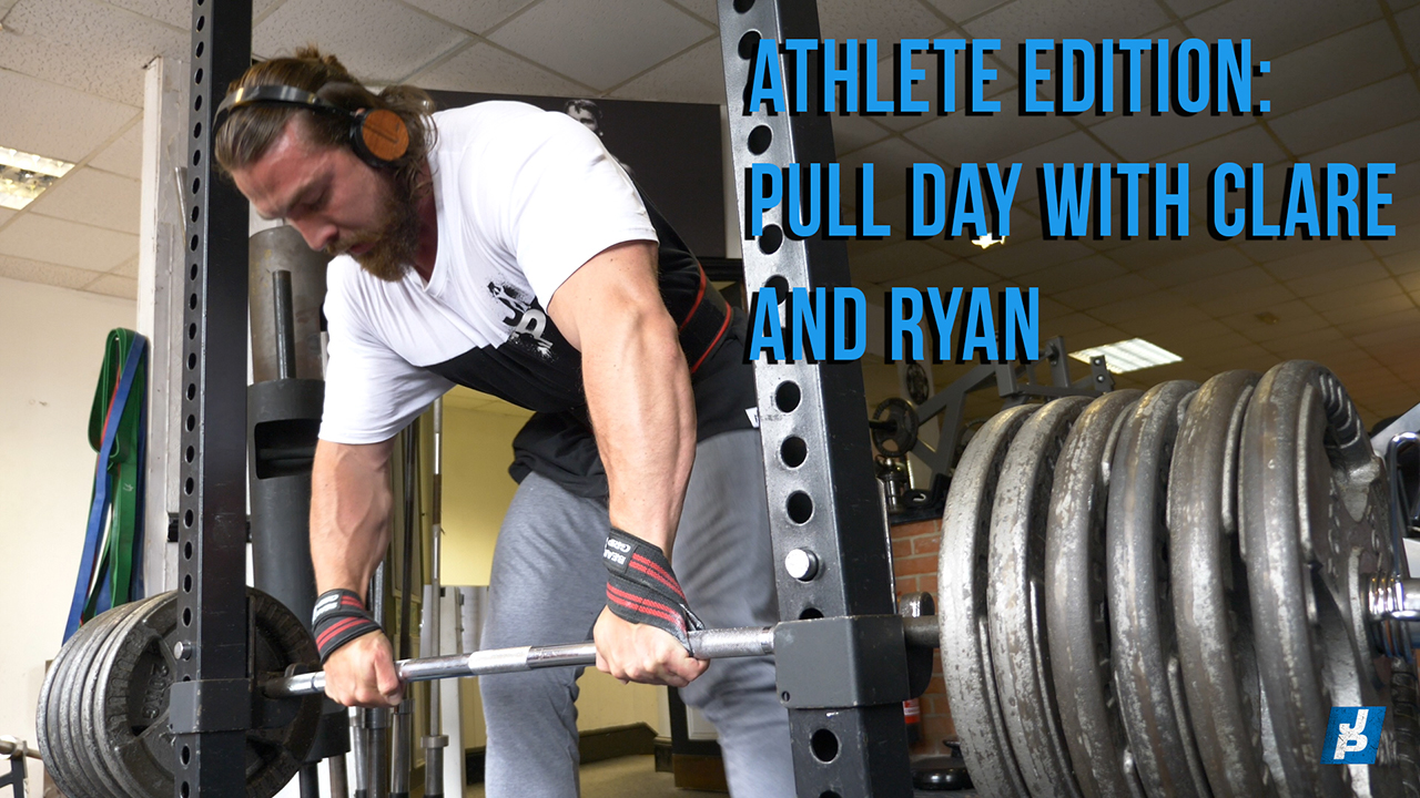 Athlete edition pull day with Clare and Ryan