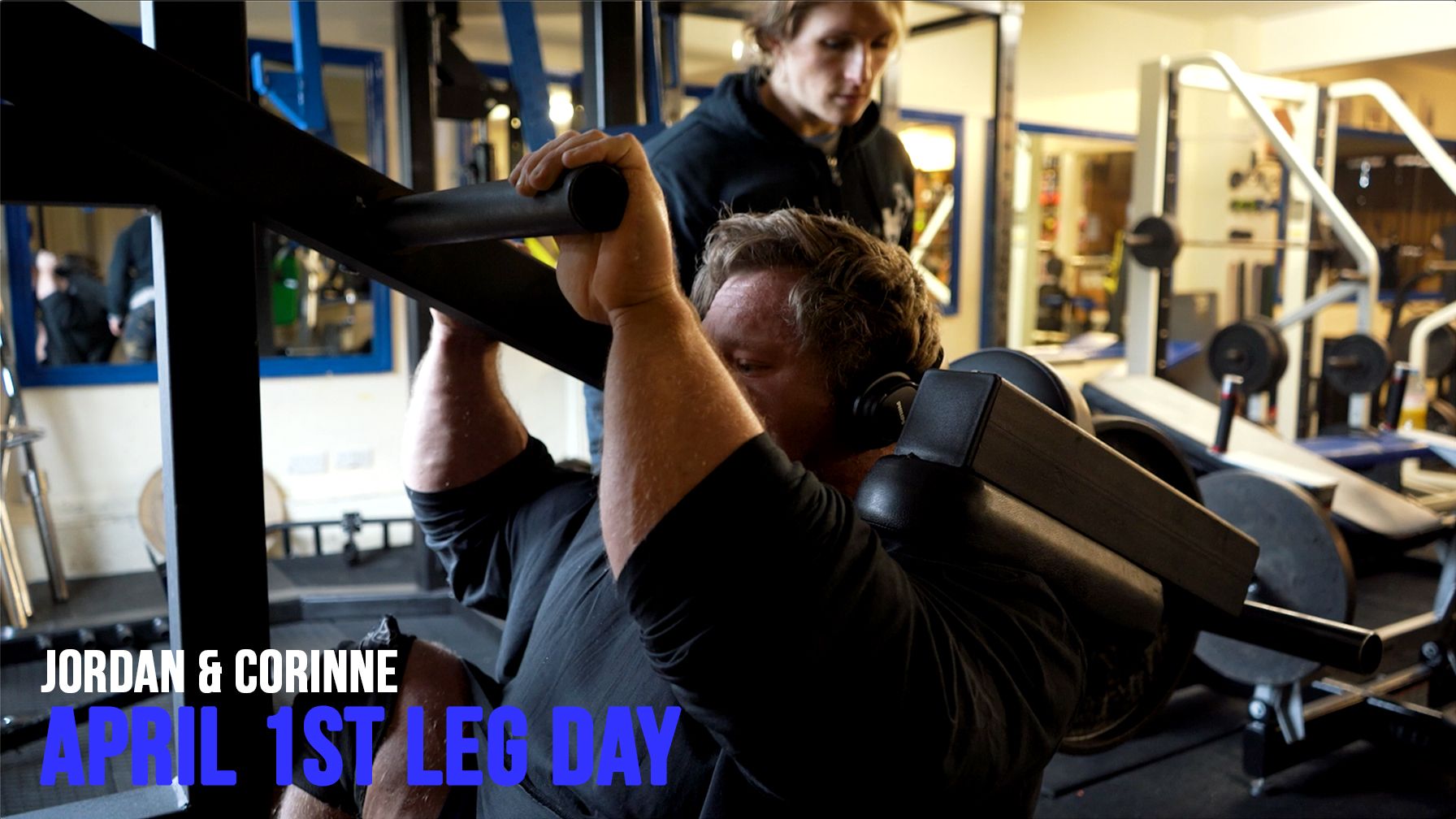 Jordan & Corinne Leg Day