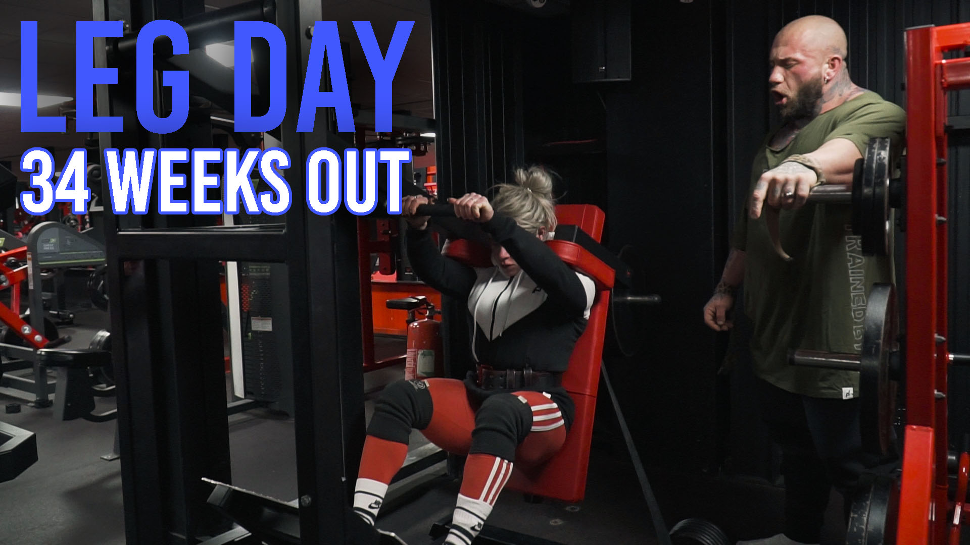 Leg Day 34 Weeks Out