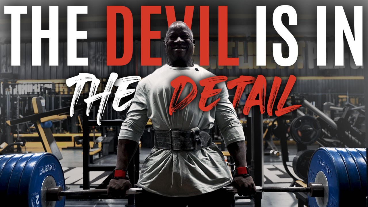 THE DEVIL IS IN THE DETAIL