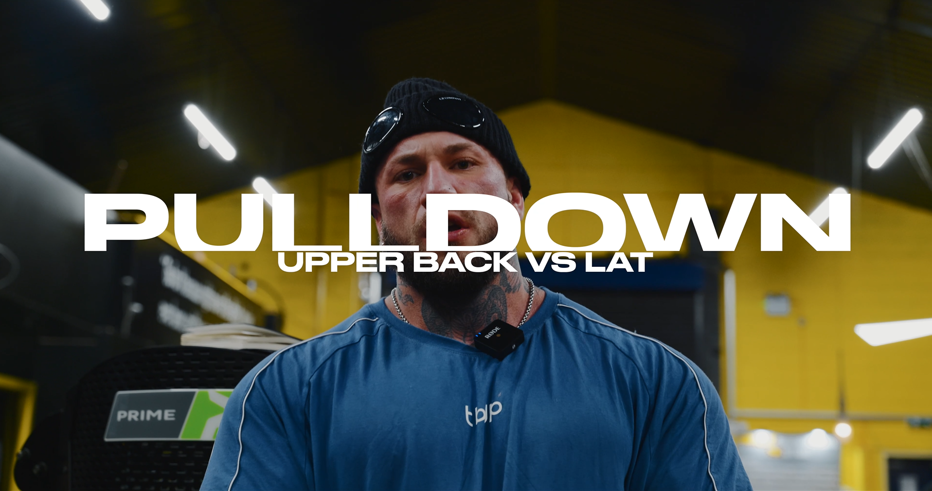 PULLDOWN - UPPER BACK vs LAT