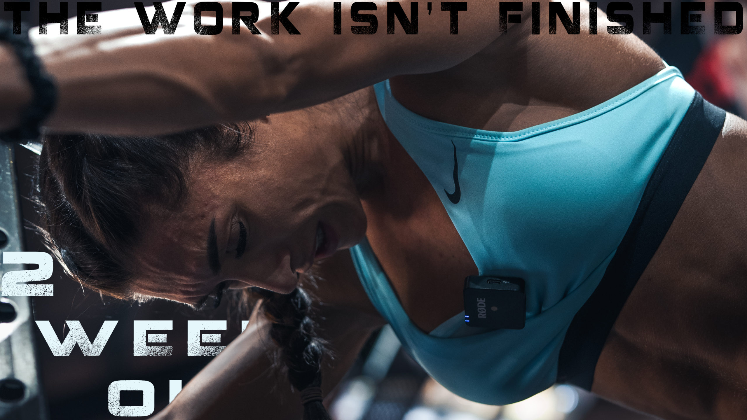 THE WORK ISN'T FINISHED