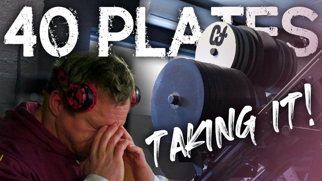40 PLATES?! TAKING IT!