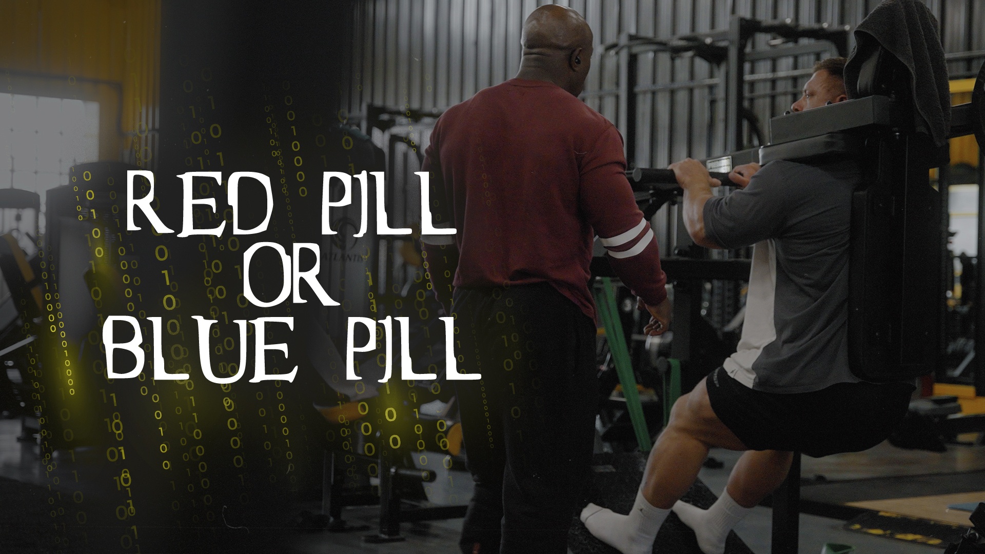 RED PILL OR BLUE PILL?